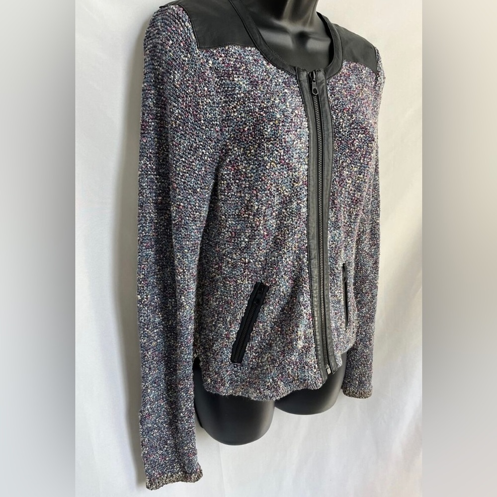Rag and Bone Boucle Knit Sweater Jacket